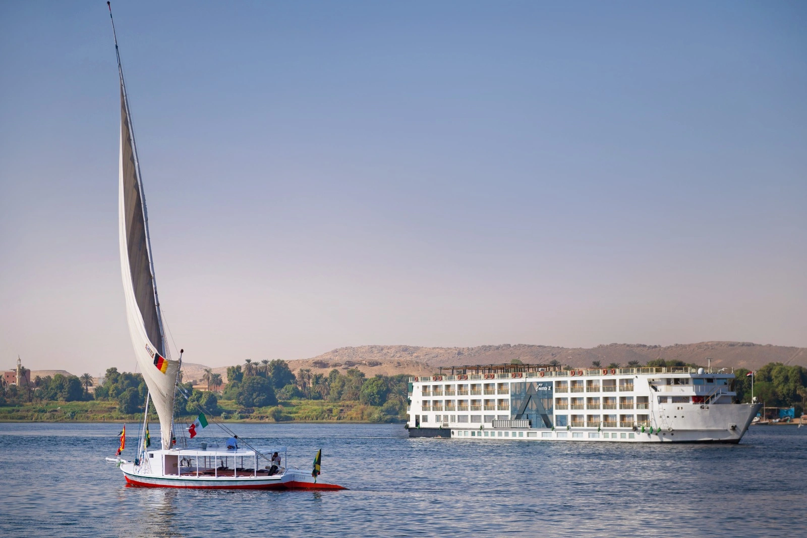 Exterior view of the Concerto III Nile Cruise Nile cruise ship